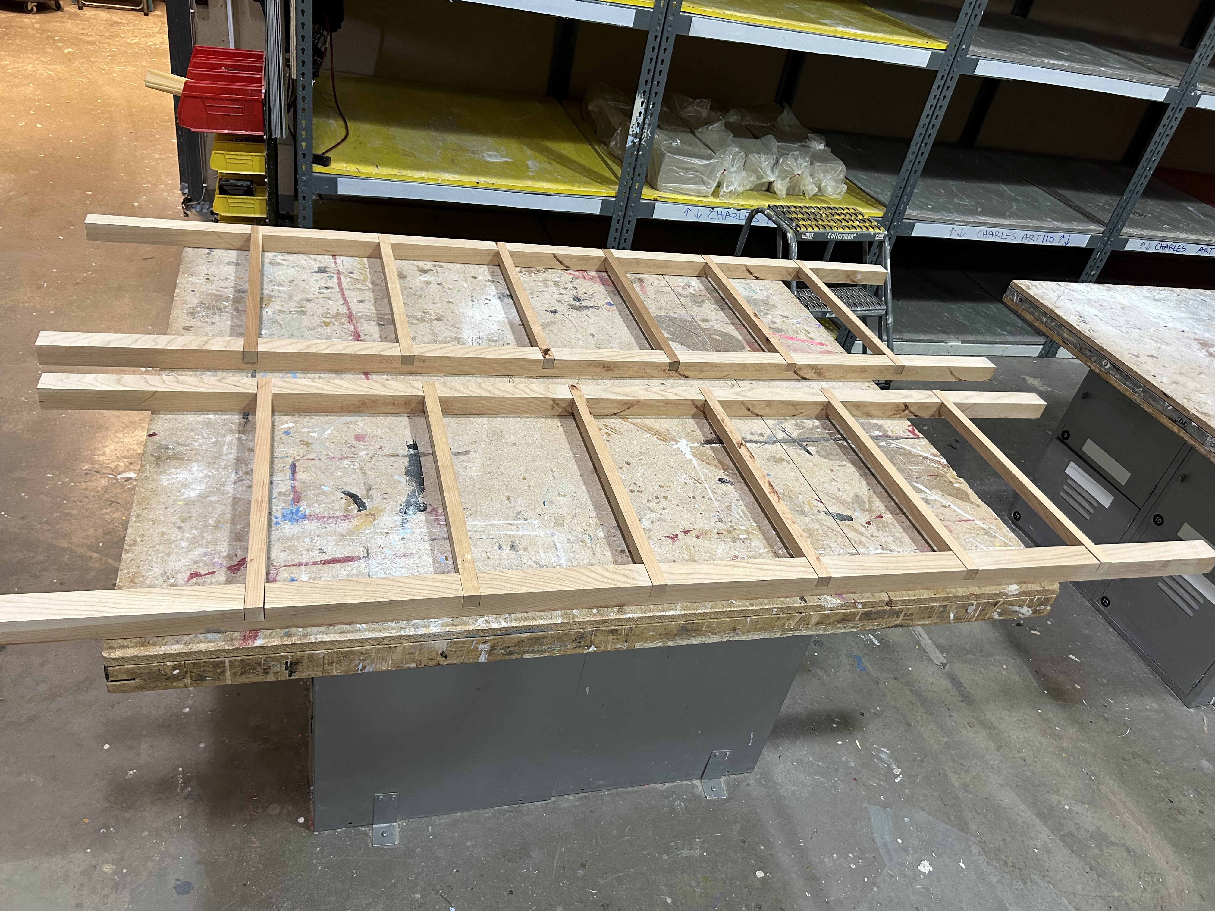 Glue up